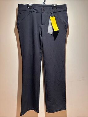 Lole women’s Black Straight-Leg Travel Performance Pants